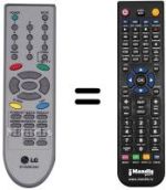 Replacement remote control LG 29FB5RLX