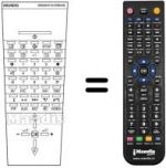 Replacement remote control REMCON367