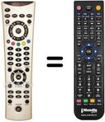 Replacement remote control Medion REMCON1232