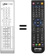 Replacement remote control Metz MECATRON 6203