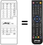Replacement remote control Metz MECATRON 7602