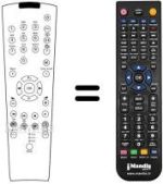 Replacement remote control REMCON494