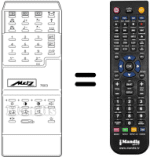 Replacement remote control Metz MECATRON 7603
