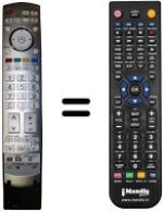 Replacement remote control Panasonic TX-32LXD600