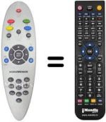 Replacement remote control REMCON769