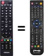 Replacement remote control Orion ORI001