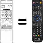 Replacement remote control RC92