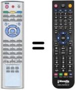 Replacement remote control REMCON802