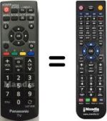 Replacement remote control N2QAYB000823