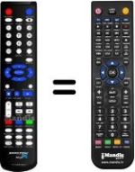 Replacement remote control PEEKTON PEEKBOX3