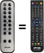 Replacement remote control Philips 996510005594