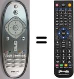 Replacement remote control Philips 46PFL8605H / 12