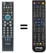 Replacement remote control Philips 28PW8505 / 12
