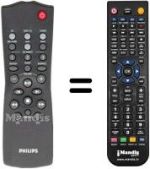 Replacement remote control Philips FWC399