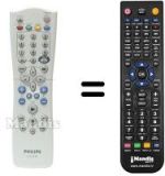 Replacement remote control Philips 862266798101