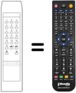 Replacement remote control RC143