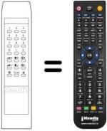 Replacement remote control RC144