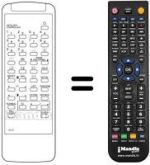 Replacement remote control RC37