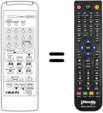 Replacement remote control RC44