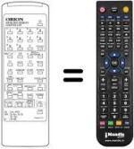 Replacement remote control RC47 MONO