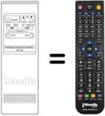 Replacement remote control RC53