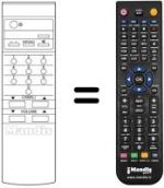 Replacement remote control RC56