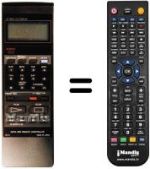 Replacement remote control RC-E