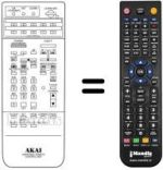 Replacement remote control RC-V56A