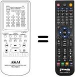 Replacement remote control RC-V580E