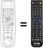 Replacement remote control RC-W478G