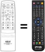 Replacement remote control RC-W600E