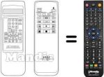 Replacement remote control RC-W602G