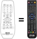 Replacement remote control RC-X101E