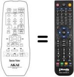 Replacement remote control RC-X176E