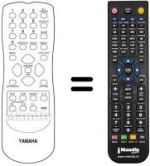 Replacement remote control Yamaha RC1113202