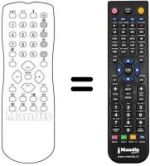 Replacement remote control RC112-P9 / BG