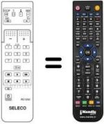 Replacement remote control RC1250