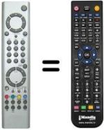 Replacement remote control Inno Hit IH4215HDR