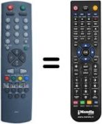Replacement remote control RC2040