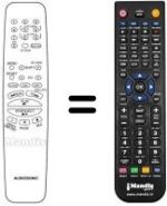 Replacement remote control RC302S