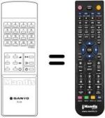 Replacement remote control RC305