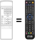 Replacement remote control RC322