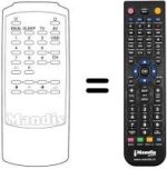 Replacement remote control RC470
