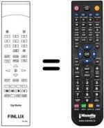 Replacement remote control RC500DIGIMASTER