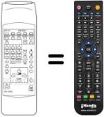 Replacement remote control RC51331