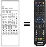 Replacement remote control RC5336