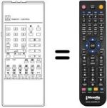 Replacement remote control RC5370