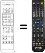 Replacement remote control RC5903