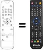 Replacement remote control RC61413