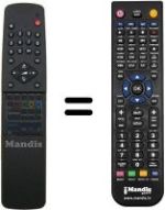 Replacement remote control RC647340